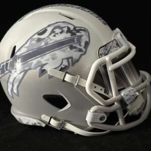 Buffalo Bills Winter Camouflage Mini Helmet