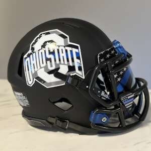Ohio State Buckeyes Back The Blue Mini Football Helmet🔥🔥🔥
