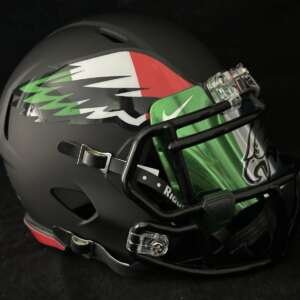 Philadelphia Eagles Italian American tribute Mini Football Helmet.