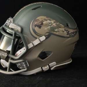 Vikings Salute to Service two tone design Mini Helmet