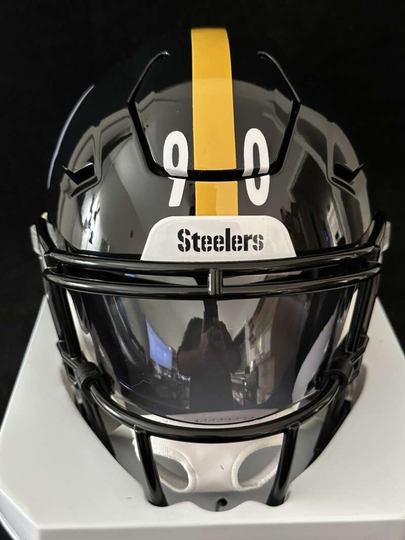 Pittsburgh Steelers Midi Helmet Vinyl Upgrade Decal Kit!