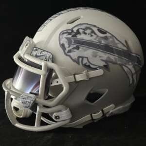 Buffalo Bills Winter Camouflage Mini Helmet