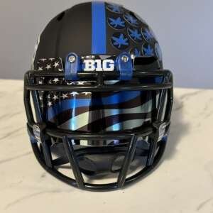 Ohio State Buckeyes Back The Blue Mini Football Helmet🔥🔥🔥