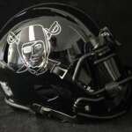 Raiders Glossy Blacked Out Mini With Alternate Raider Logo