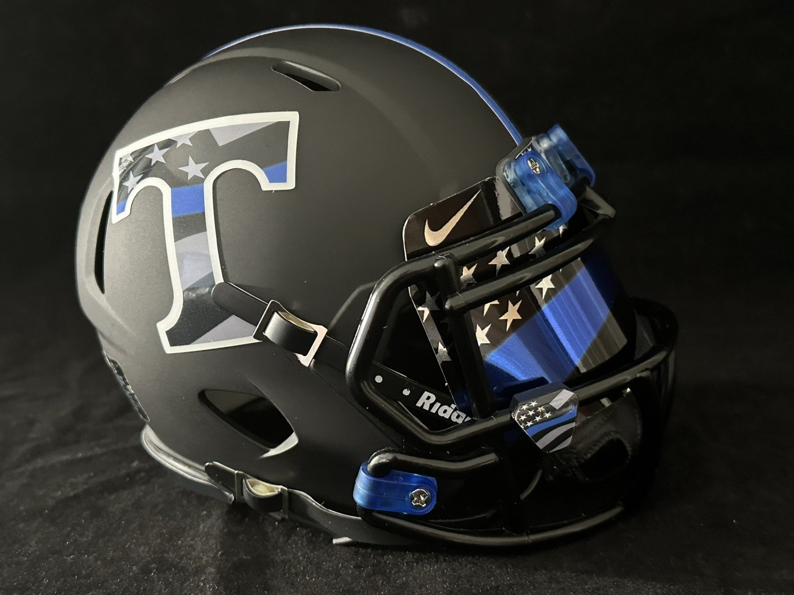 Tennessee Volunteers Back The Blue Mini Helmet. Police, Sheriff