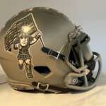 Michigan State University Spartans Salute to Service Mini Helmet