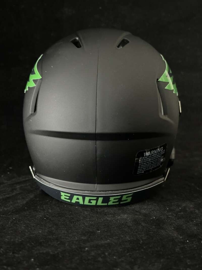 Philadelphia Eagles cannabis 420 mini helmet