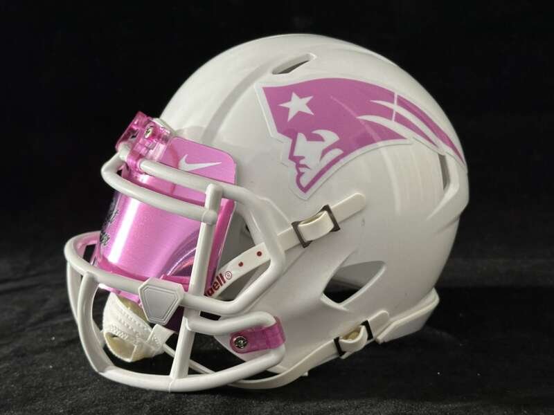 Patriots Breast Cancer Awareness.