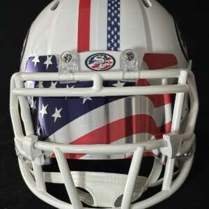 San Francisco 49ers Star Spangled Banner Americas 250th Tribute Mini Helmet