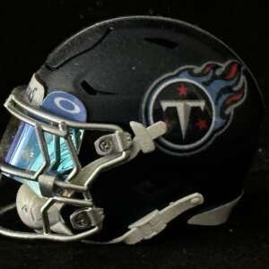 Tennessee Titans Pocket Size 3D Printed Speedflex Helmet.