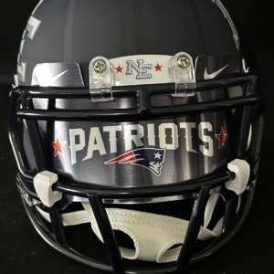 New England Patriots Alternate Mini Helmets With Custom Visor!