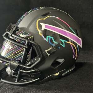 Bills Crucial Catch Mini Helmet With Crucial Catch Visor
