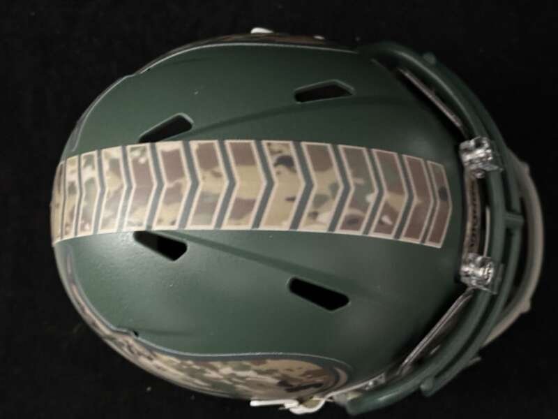 Minnesota Vikings Salute To Service Mini Helmet Air Brushed Two Tone