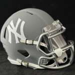New York Yankees Collectable Mini Football Helmet. Awesome For Autographs!!