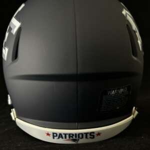 New England Patriots Alternate Mini Helmets With Custom Visor!