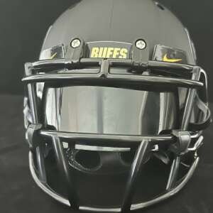 Colorado Buffaloes Blackout Mini Helmet 2024